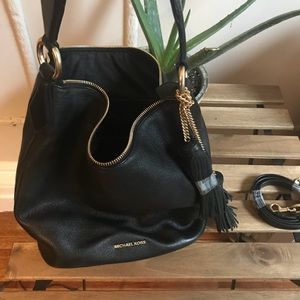 Michael Kors Black Leather Bag
